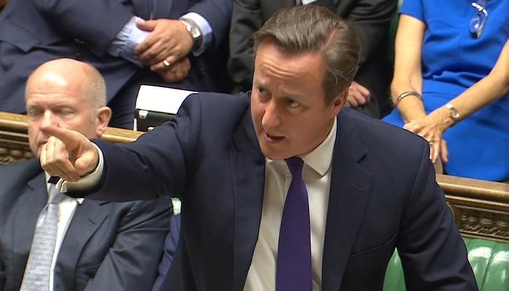 © Reuters. Cameron ultima planes para endurecer la legislación de huelga