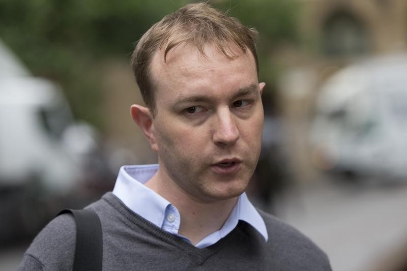 © Reuters. Former trader Tom Hayes arrives at Southwark Crown Court in London