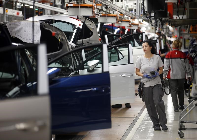 © Reuters. Seat reanuda producción en Martorell tras fin huelga de empresa auxiliar