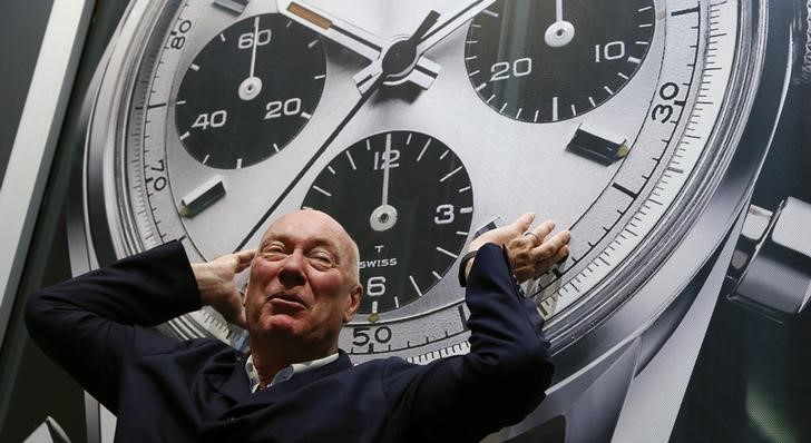 © Reuters. Jean-Claude Biver, presidente da divisão de relógios da empresa LVMH