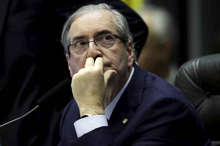 © Reuters. Presidente da Câmara dos Deputados, Eduardo Cunha (PMDB-RJ), durante sessão