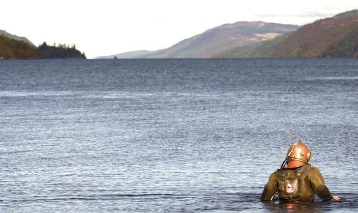 © Reuters. El cazador del monstruo del Lago Ness se rinde: se trata de un gran pez gato