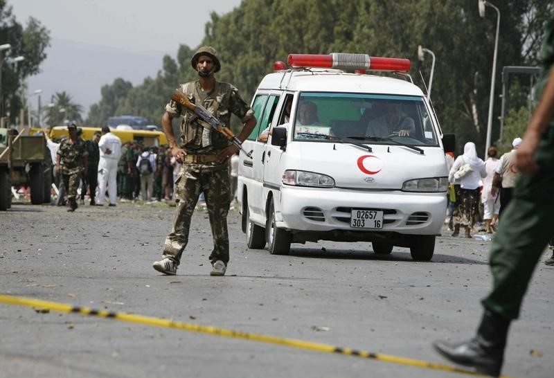 © Reuters. الجزائر:مقتل تسعة جنود في هجوم أعلن تنظيم القاعدة مسؤوليته عنه