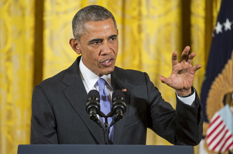 © Reuters. أوباما يرسل اتفاق ايران الى الكونجرس واسرائيل تدعو الى رفضه