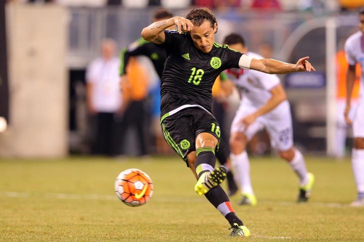 © Reuters. Soccer: Gold Cup-Mexico at Costa Rica