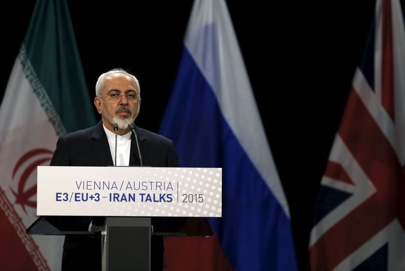 © Reuters. Chanceler do Irã, Mohammad Javad Zarif, em Viena