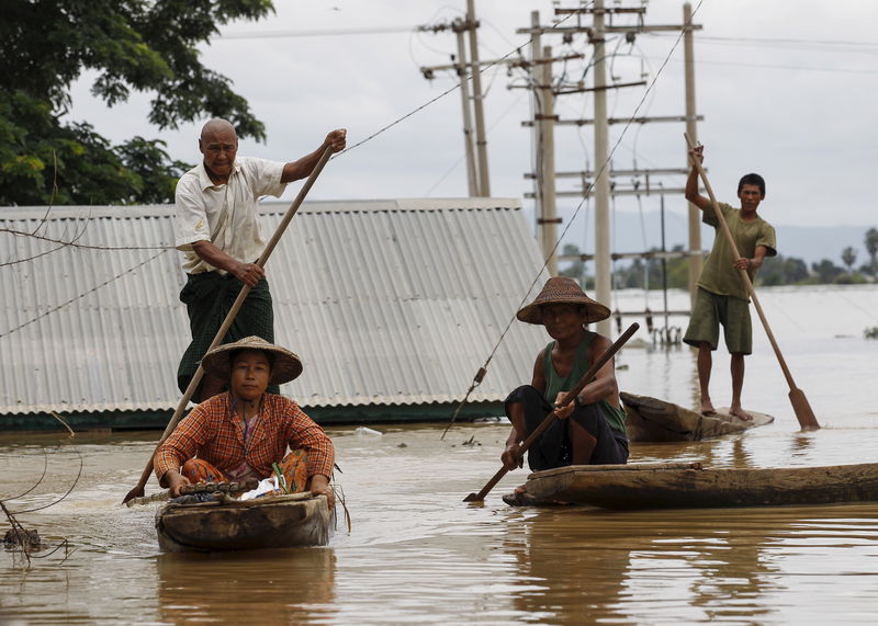 © Reuters. Veinte millones de personas dejaron su hogar en 2014 por desastres naturales