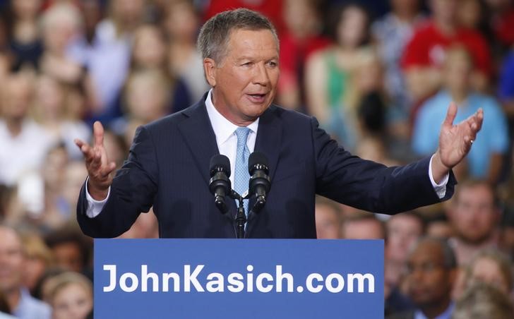 © Reuters. Republicano John Kasich anuncia pré-candidatura para Presidência dos EUA