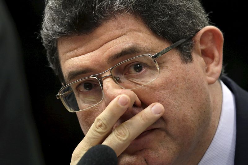 © Reuters. Ministro da Fazenda, Joaquim Levy, durante audiência na Câmara dos Deputados em Brasília 