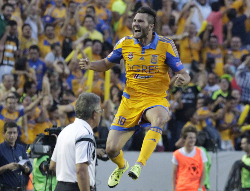 © Reuters. El mexicano Tigres, en la final de la Libertadores por primera vez en su historia