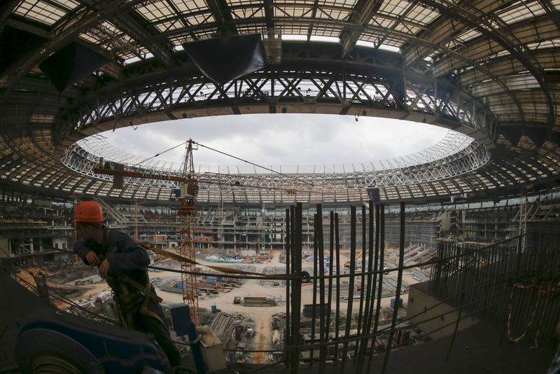© Reuters. Moscú confirma la sede de la inauguración y la final del Mundial 2018