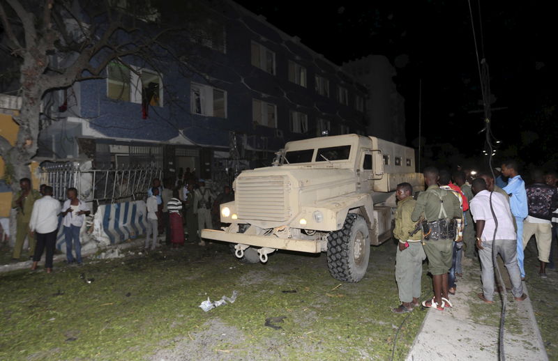 © Reuters. قوات افريقية وصومالية تستعيد بلدة ثانية من حركة الشباب بجنوب البلاد