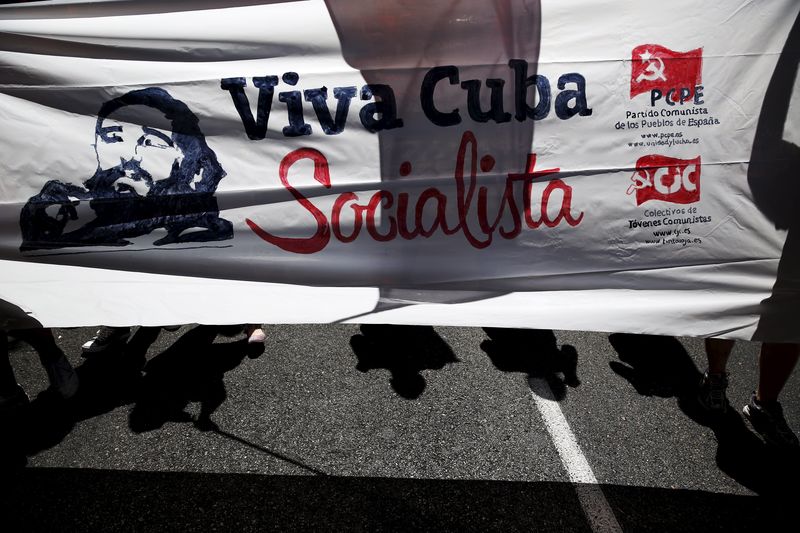 © Reuters. Cuba suaviza retórica contra EEUU en aniversario del asalto al Cuartel Moncada