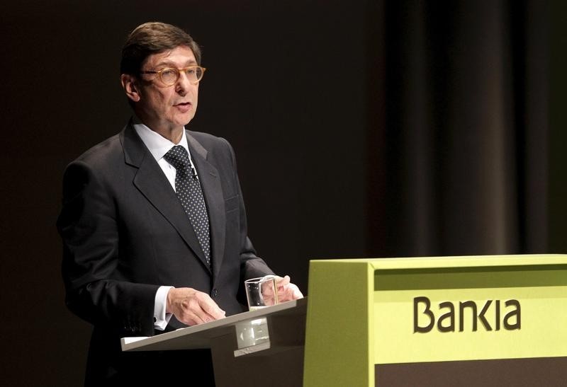 © Reuters. Bankia mejora su beneficio a junio un 11,5%