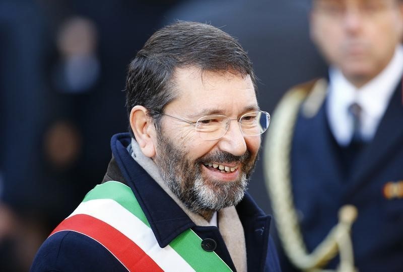 © Reuters. Il sindaco di Roma Ignazio Marino.