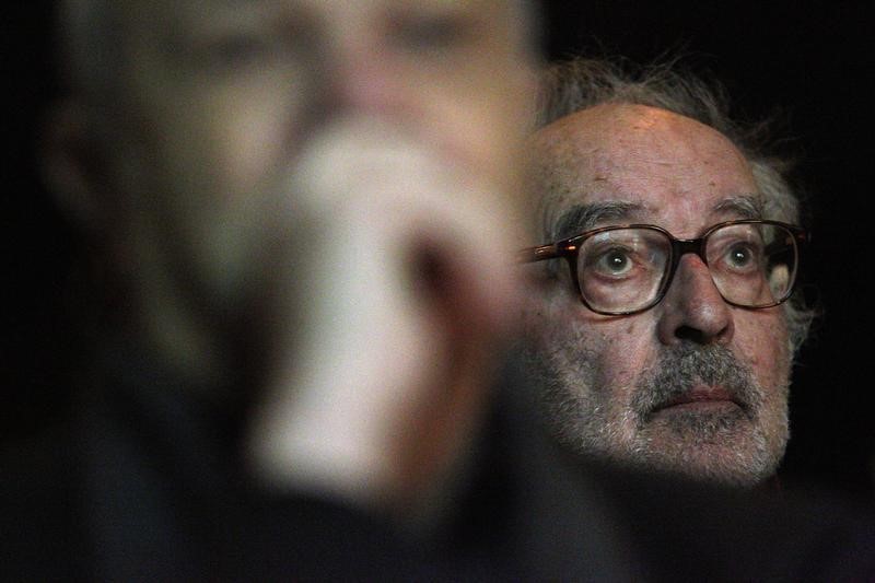 © Reuters. Cineasta franco-suíço Jean-Luc Godard