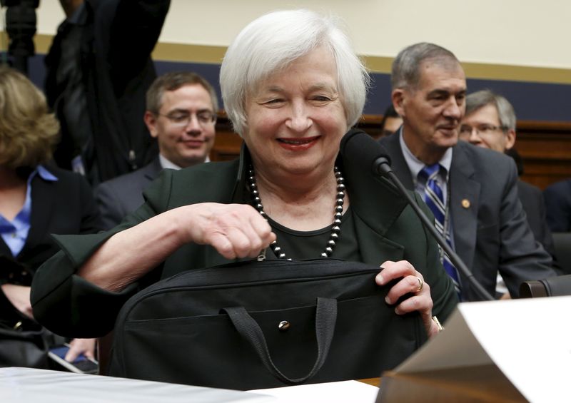© Reuters. Глава ФРС США Джанет Йеллен 