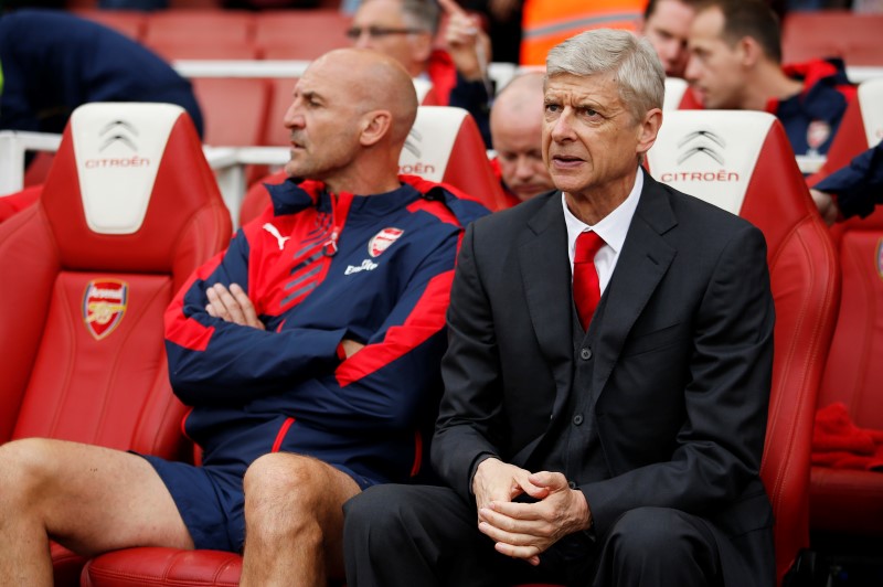 © Reuters. Arsenal v VfL Wolfsburg - Emirates Cup - Pre Season Friendly Tournament