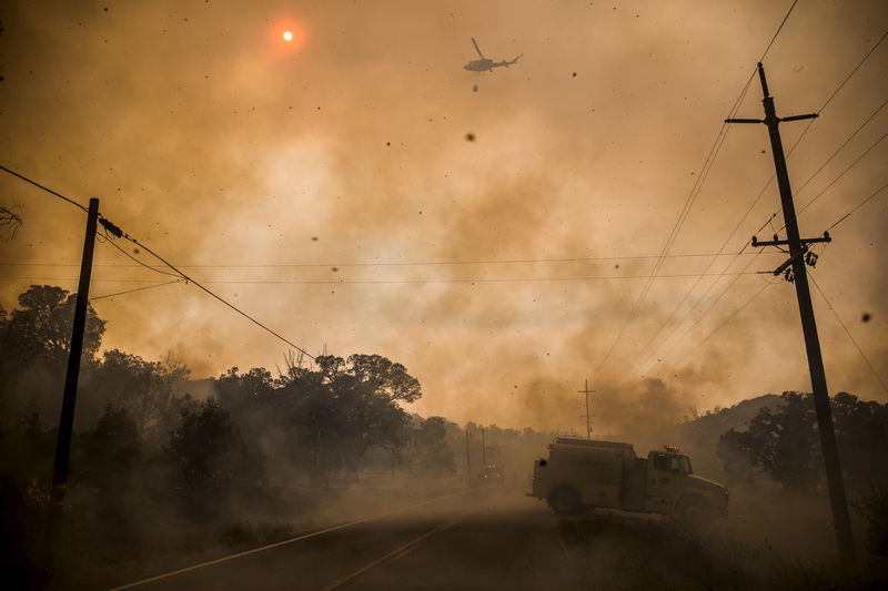 © Reuters. Los incendios se extienden en California
