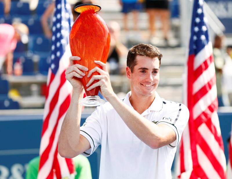 © Reuters. Tennis: BB&T Atlanta Open-Isner vs Baghdatis