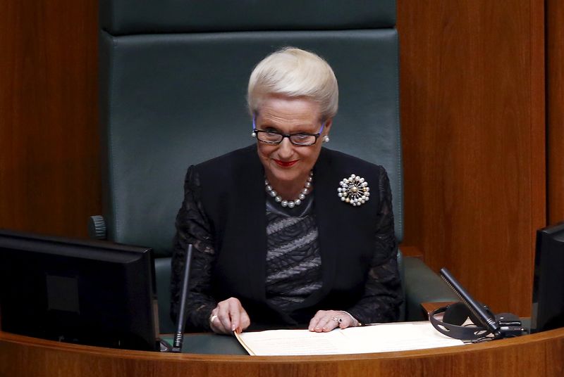 © Reuters. رئيس وزراء استراليا يعلن تحقيقا في المستحقات المالية بعد استقالة رئيسة البرلمان