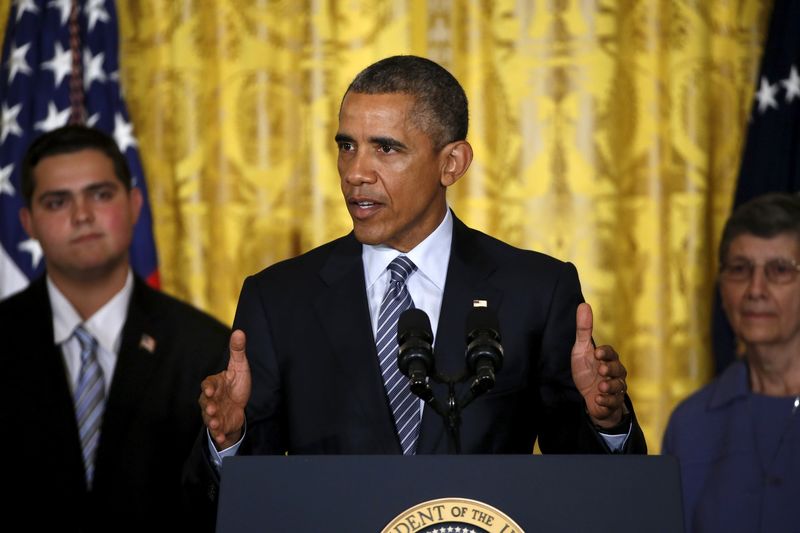 © Reuters. Obama presenta su polémico plan contra el cambio climático