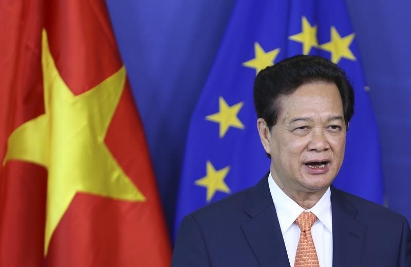 © Reuters. ACCORD DE LIBRE-ÉCHANGE ENTRE L'UE ET LE VIETNAM