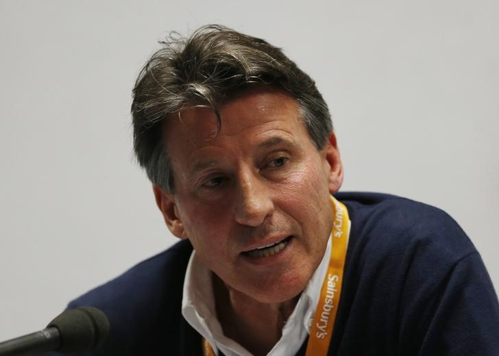 © Reuters. El medallista Coe dice que IAAF se siente maltratada por acusación de dopaje