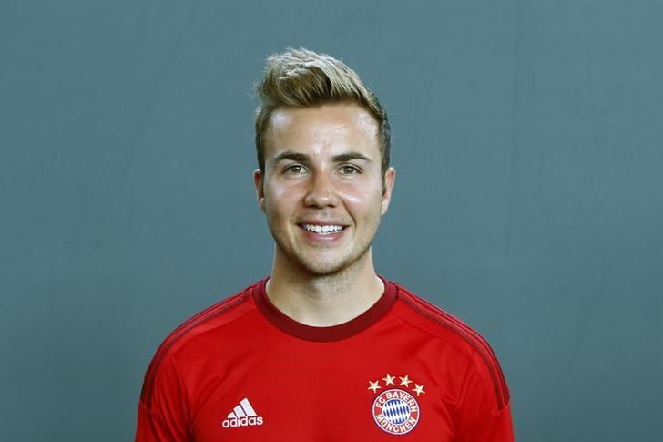 © Reuters. Mario Goetze, meia do Bayern de Munique 