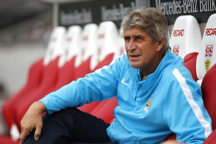 © Reuters. VfB Stuttgart v Manchester City - Pre Season Friendly