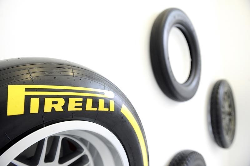 © Reuters. RÉSULTATS DE PIRELLI LÉGÈREMENT SUPÉRIEURS AUX ATTENTES