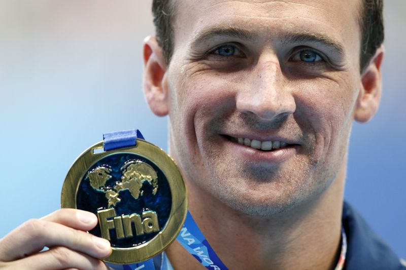 © Reuters. لوكتي يفوز بذهبية 200 متر فردي متنوع لرابع مرة على التوالي 