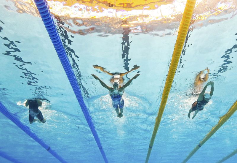 © Reuters. La española Jessica Vall, bronce en 200m braza en el Mundial de natación