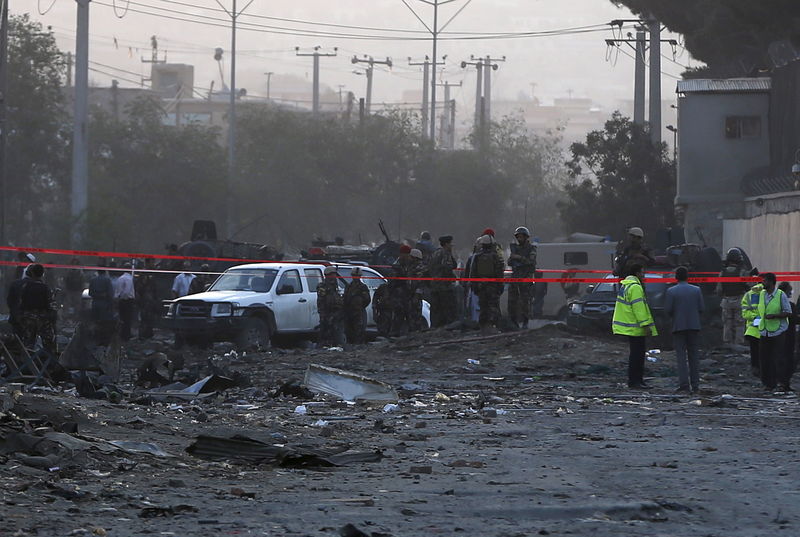 © Reuters. مقتل 42 شخصا في تفجيرات وهجمات بالعاصمة الأفغانية