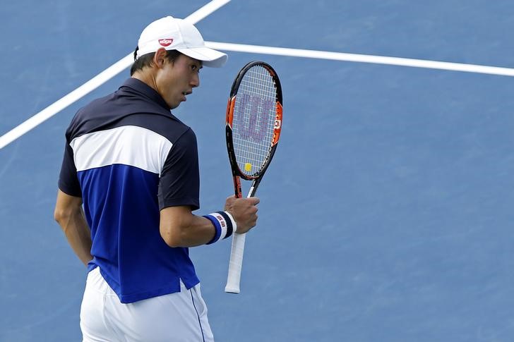 © Reuters. Tennis: Citi Open-Cilic v Nishikori