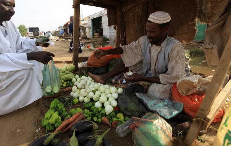 © Reuters. التضخم في السودان يتباطأ إلى 14.1% في يوليو