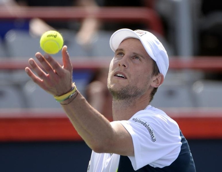 © Reuters. Tennis: Rogers Cup-Seppi vs Simon