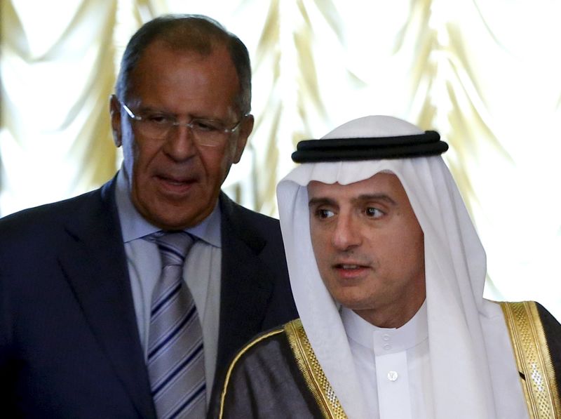 © Reuters. روسيا والسعودية تخفقان في الاتفاق على مصير الأسد