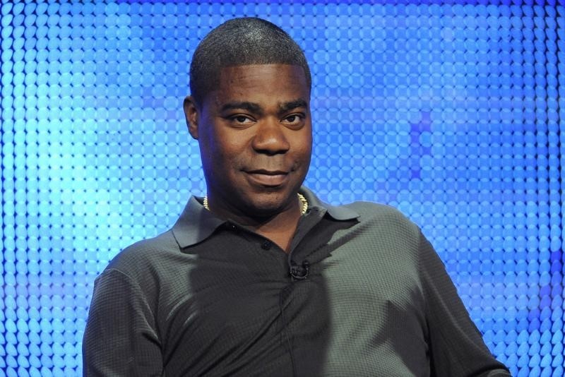 © Reuters. Comediante Tracy Morgan durante entrevista coletiva