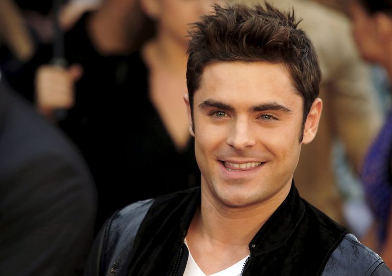 © Reuters. Zac Efron durante evento em Londres