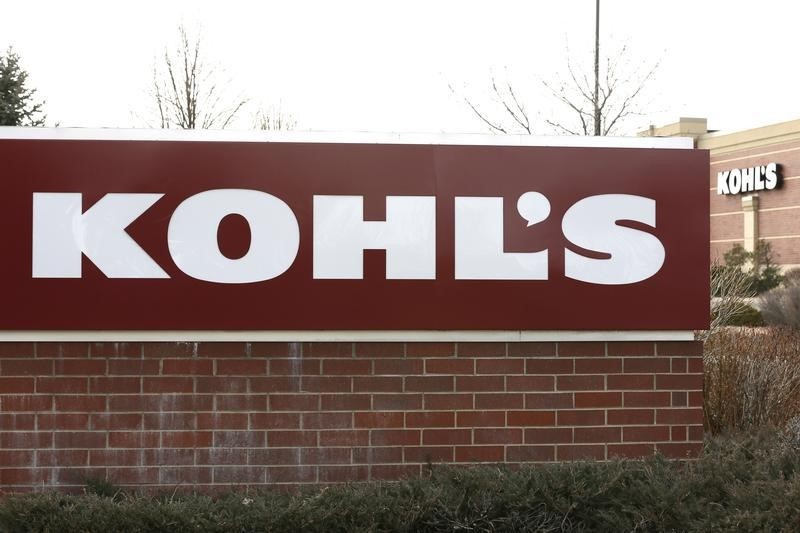 © Reuters. The sign outside a Kohl's store is seen in Broomfield, Colorado