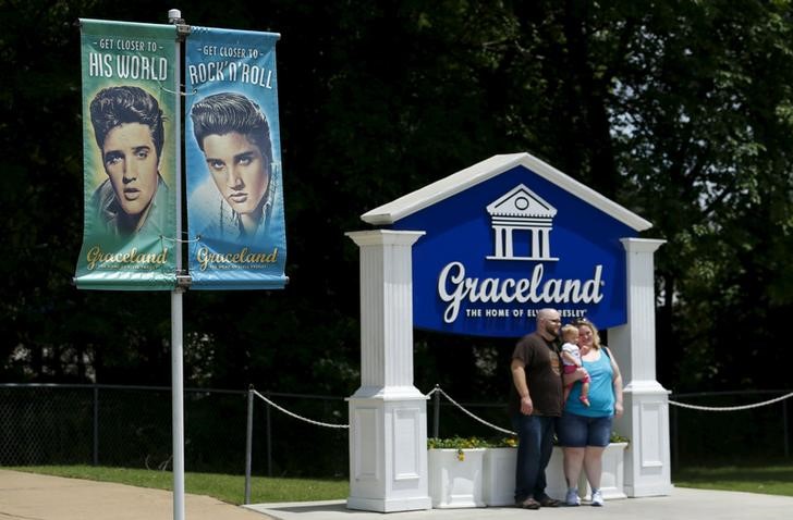 © Reuters. Casa de Elvis Presley em Graceland 