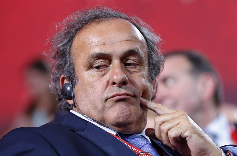 © Reuters. Platini suma el apoyo de la confederación asiática, clave para su candidatura a la FIFA