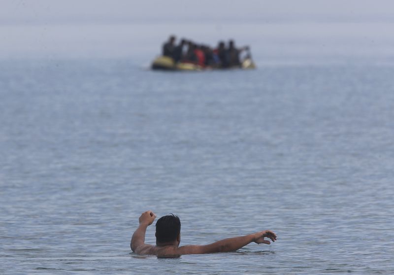 © Reuters. Al menos 40 inmigrantes fallecen en otra tragedia en el Mediterráneo 