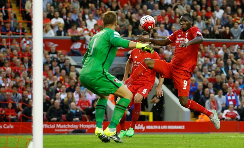 © Reuters. Liverpool v AFC Bournemouth - Barclays Premier League