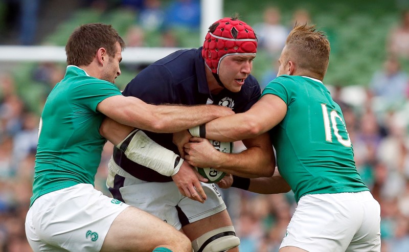 © Reuters. Ireland v Scotland - Guinness Summer Series