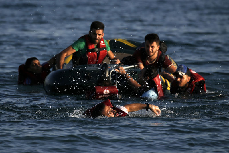 © Reuters. Más de 100.000 inmigrantes llegan a la UE en récord de julio