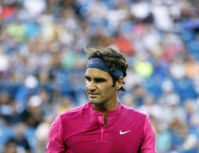 © Reuters. Tennis: Western and Southern Open - Bautista Agut vs Federer