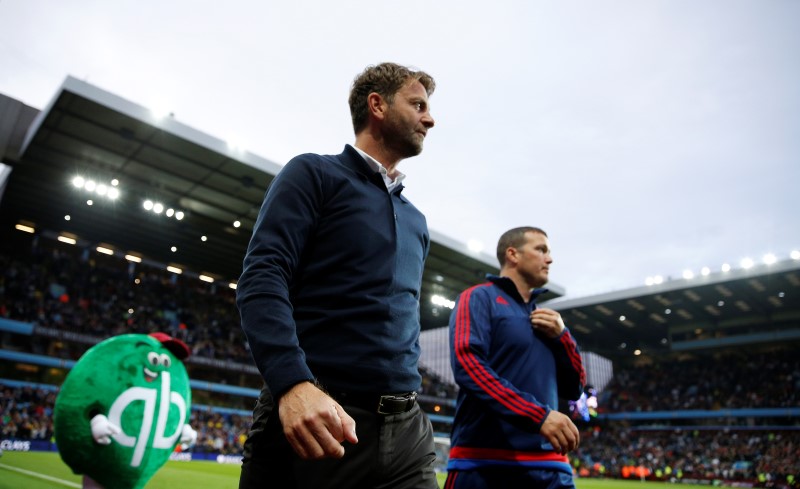 © Reuters. Aston Villa v Manchester United - Barclays Premier League