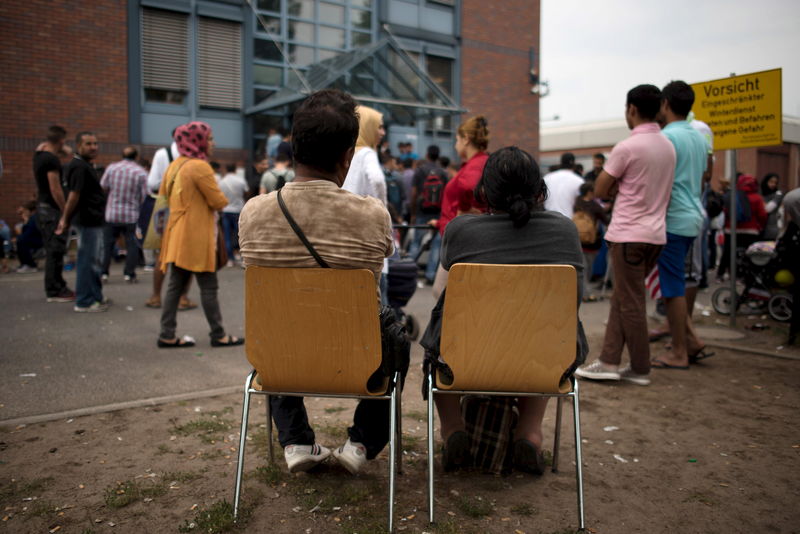 © Reuters. Las solicitudes de asilo en Alemania se disparan un 125% en un año